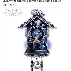Star Wars Wall Clock (New in box! Never been unpackaged!!)